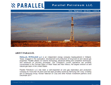 Tablet Screenshot of parallel-petro.com